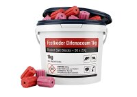 Festköder Difenacoum 1,00 KG (20g)