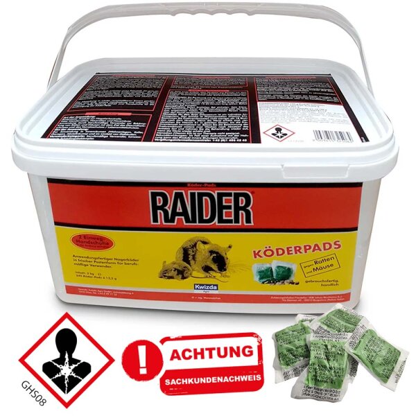 Raider Köderpads 3kg
