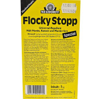 Flocky® Stopp 1kg | Hält Hunde, Katzen und...