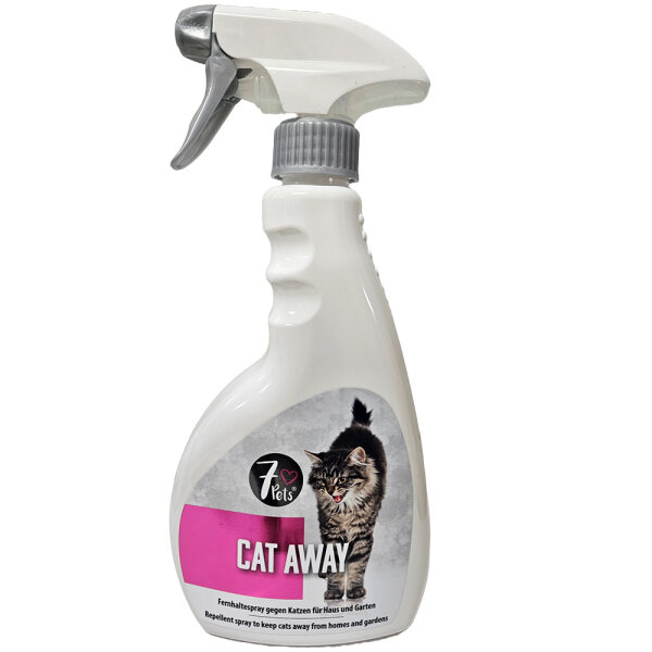 7 Pets® Cat Away Spray- Wirksames Fernhaltespray gegen Katzen – für Haus & Garten