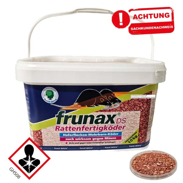Frunax DS Rattenfertigköder 10kg